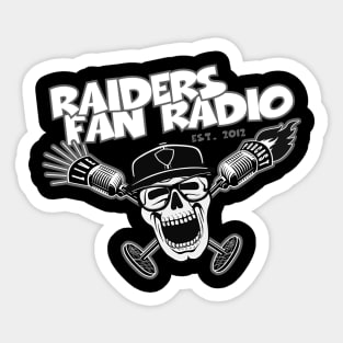 2021 Raiders Fan Radio Logo Sticker